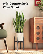 Adjustable Plant Stand Indoor, Bamboo Plant Stand Fits 8 9 10 11 12 Inches - Image 6