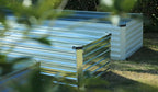 4×3×1FT Galvanized Raised Garden Bed Kit, Metal Planter Boxes, Large Raised - Image 8