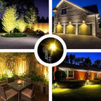 T-SUN Solar Spotlights Outdoor Waterproof, 2-in-1 Solar Landscape Spotlights - Image 7