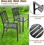 PHI VILLA 7 Piece Patio Dining Set - Image 9