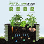 G GOOD GAIN Round Raised Garden Bed - Image 5