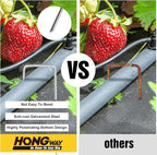 HongWay 240 Pack 4 Inch Landscape Staples, Garden Staples 12 Gauge Galvanized - Image 4