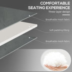Outsunny Folding Chaise Lounge - Image 4