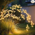 JJGoo Solar Garden Lights, New Upgraded 2 Pack Solar Swaying Starburst Light by JJGoo