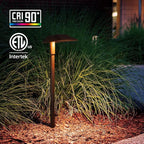 LEONLITE 12 Pack 5CCT Low Voltage Landscape Lights, 5W Anti-Glare LED Pathway - Image 2