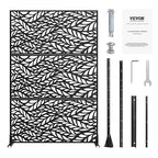 VEVOR Metal Privacy Screen, Outdoor Privacy Screens & Panels, Freestanding - Image 9