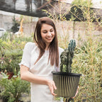 Large-Planter-Indoor-Outdoor Plant Pots, 12 inch 4 Pack Plastic Flower Pots - Image 6