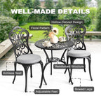 NUU GARDEN Patio 3-Piece Bistro Set - Image 5