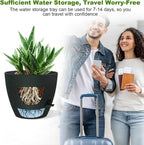 12 Inch Large Self Watering Pots, Flower Pots - Image 5
