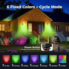 nipify 1 Pack Solar Lights Outdoor Waterproof, LED Solar Spot Lights - Image 3