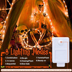 50ft LED Rope Lights Outdoor, 360 LED Connectable and Flexible Tube Lights - Image 2
