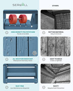SERWALL Outdoor Dining Table, Patio Table - Image 3