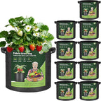 T4U 5 Gallon Grow Bags, Upgrade Grow Bags by T4U