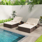 Tangkula Outdoor Rattan Daybed - Image 2