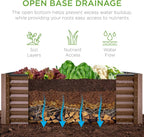 Best Choice Products 4x2x2ft Outdoor Metal Raised Garden Bed, Deep Root Box - Image 5