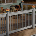 Dynaming 6 Pack Solar Post Cap Lights Outdoor - Image 9