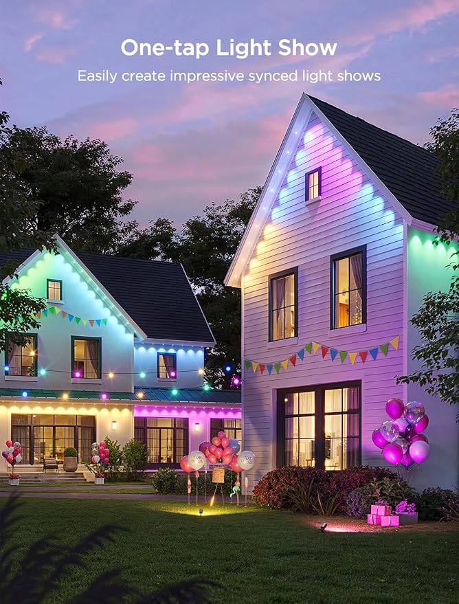 Govee Permanent Outdoor Lights 2, 50ft RGBIC Outdoor Lights - Image 4