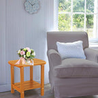 LZRS Double Adirondack Side Table, Outdoor Side Tables, End Tables - Image 2