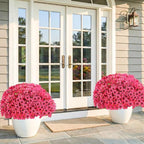 22 Bundles Artificial Flowers Outdoor Fake Plants, Faux Flowers UV Resistant - Image 8
