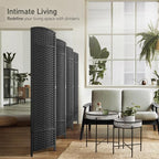 Sorbus 8 Panel Room Divider 6 ft. Tall - Image 2