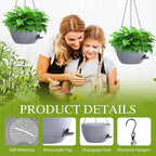 12 Inch Hanging Baskets 2 PC - Image 3