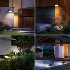Consciot Solar Spot Lights Outdoor, 16 LEDs IP67 Waterproof, Auto On/Off Solar - Image 6