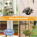 garini 6 Pack, 23 Inch Hanging Baskets Chain, Replacement Plant Hangers - Image 7