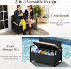 Tangkula 40 Gallon Outdoor Bench - Image 5