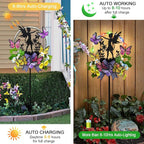 Solar Fairy Garden Decor, Silhouette Fairy - Image 2
