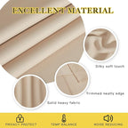 NICETOWN Room Darkening Biscotti Beige Curtain - Image 4