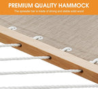 Lazy Daze Hammocks 11 FT Double Outside Hammock Quick Dry Olefin Fabric Hammock - Image 3
