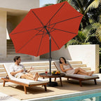 MEWAY 9ft Patio Umbrella Outdoor Table Umbrellas - Image 2