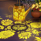 Christmas Gifts Solar Solar Lanterns Garden Decor Sunflower Lights, Large - Image 2