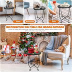 Fashion&cool 2 Pack Outdoor Side Tables - Image 2
