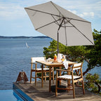 JEAREY 7.5FT Patio Umbrella Market Table Umbrella - Image 4