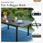 Sophia & William Patio Dining Set - Image 6