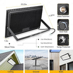 600W 2pack LED Stadium Flood Lights, 67500LM Super Bright LED Arena Outdoor - Image 2