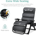 Best Choice Products Oversized Zero Gravity Chair, Folding Outdoor Patio - Image 7