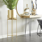 Deco 79 CosmoLiving by Cosmopolitan Modern Metal Round Planter - Image 5