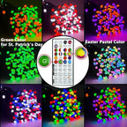 YIQU Smart Color Changing Christmas Lights, 66 FT 200 LED RGB String Lights - Image 4