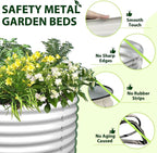 A ANLEOLIFE 6-Pack 4X4X1.5ft & 8X4X1.5ft Deep Root Galvanized Raised Garden - Image 4