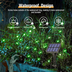 btfarm 2 Pack Solar String Lights Outdoor, 160LED 66FT Halloween Solar Fairy - Image 3