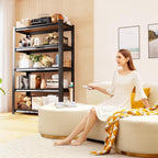 71.2" H Garage Shelving Heavy Duty Storage Shelves, Metal Adjustable Shelving - Image 9