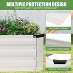 Galvanized Raised Garden Bed Outdoor | Metal Raised Garden Bed - Image 4