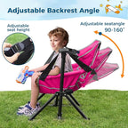 Kids Hammock Chair, Adjustable Kids Camping Chair, Folding Chair - Image 3