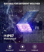 Christmas Solar Spot Lights Outdoor Waterproof 4-Pack, 58 LED Adjustable - Image 3