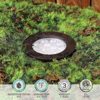 LEONLITE Dia. 4 Inch 5CCT Well Lights Landscape LED In Ground, 5 Color - Image 5