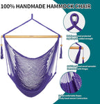 JoyView Hammock Chair with Spreader Bar Caribbean Hammock Swing Chair 300 LBS - Image 4
