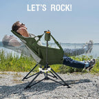 Portal Hammock Camping Chair, Portable Outdoor Swinging Chairs, Rocking Chair - Image 7