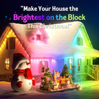 Fitop Permanent Outdoor Lights, 200FT RGB Smart LED Eaves Light, IP67 - Image 7